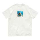 sho24の魚おじさん オーガニックコットンTシャツ