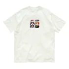 ATOZEKI777の猫おすっしラブ オーガニックコットンTシャツ