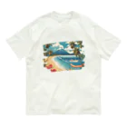 はちみつあめの常夏リゾート Organic Cotton T-Shirt