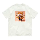 dcgnori／ワンコ画像の歌うワンコ、２ オーガニックコットンTシャツ