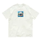 ココナッツアイランド©️のジンベイザメ Organic Cotton T-Shirt