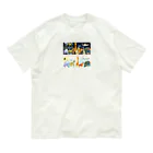 Kazusanの動物たちの行進「Marche pour la vie」バージョン Organic Cotton T-Shirt