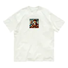 Tunakon_bの海賊キャプテンの柴犬 Organic Cotton T-Shirt