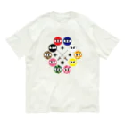 Tossy's colorの【忍び】忍び勢ぞろい Organic Cotton T-Shirt