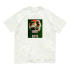 SaBATaNのアーミー猫10 Organic Cotton T-Shirt