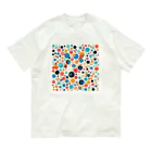 何でもありデザインの水玉模様 Organic Cotton T-Shirt