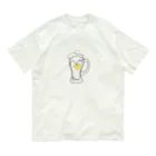 A-Kdesignのbeer love① Organic Cotton T-Shirt