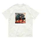 Noah2490のRobots building robots Organic Cotton T-Shirt