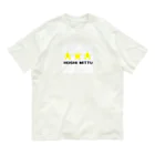 any.の星３つ Organic Cotton T-Shirt