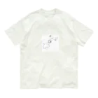 引き弱のコーヒーぶちまき猫様 Organic Cotton T-Shirt