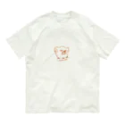 ぽんぽこ屋のこむちゃんロゴティー オーガニックコットンTシャツ