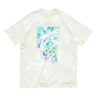 白蓮画伯の白い蓮のおりゅうちゃん Organic Cotton T-Shirt