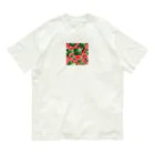 かるるんショップのスイカシリーズ　スイカいっぱい Organic Cotton T-Shirt