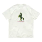 chan-takehaniのユニコーンシンボル オーガニックコットンTシャツ