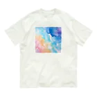 chan-takehaniの夢幻のカラーパレット オーガニックコットンTシャツ
