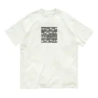 レールファン&スピリチュアルアイテムショップの鉄道風デザイン Organic Cotton T-Shirt