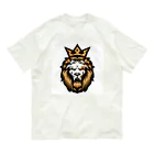 アニマル宮殿の王者ライオン Organic Cotton T-Shirt