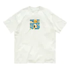 wa wanriseの幸せをもたらす小鳥 Organic Cotton T-Shirt