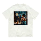 AQUAMETAVERSEの夕暮れ・寛ぎの時間　Tomoe bb 2712 Organic Cotton T-Shirt