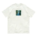 enodeaouの川の水と橋 Organic Cotton T-Shirt