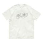 Lily bird（リリーバード）のシンプル薔薇グッズ オーガニックコットンTシャツ