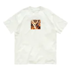 NANAponのキツネ Organic Cotton T-Shirt