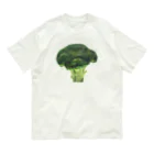 やなぎのI love ブロッコリー Organic Cotton T-Shirt