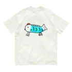 Cɐkeccooのよいものです-ぐるぐるとり Organic Cotton T-Shirt