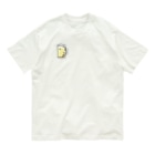 いそがしくてもメシのビールさんとえだまめさん Organic Cotton T-Shirt