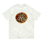 キャットＣのこうじょうけんがくのお好み焼きキャットCニャ！ オーガニックコットンTシャツ