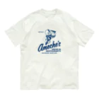 Bunny Robber GRPCのameches_BLU  Organic Cotton T-Shirt