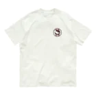 Burungの文鳥と稲穂 Organic Cotton T-Shirt