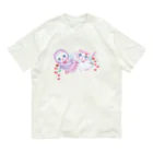 メルティカポエミュウのキャンディとベリー オーガニックコットンTシャツ