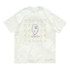 ぺちぺち工房 Pechi Pechi Atelierのあざらしがいっぱい(黄色Ver.) オーガニックコットンTシャツ