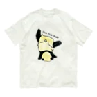 ぺちぺち工房 Pechi Pechi Atelierのずっこけぱんだ Organic Cotton T-Shirt