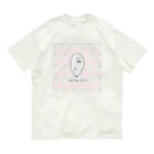 ぺちぺち工房 Pechi Pechi Atelierのあざらしがいっぱい (ピンクver.) オーガニックコットンTシャツ