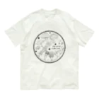 Hi*roomのミズクラゲの生活史 Organic Cotton T-Shirt