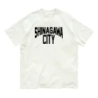 JAMMIN DESIGNのSHINAGAWA CITY(BK) Organic Cotton T-Shirt