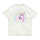 メルティカポエミュウのリェーニャ(せなかに天使の羽) オーガニックコットンTシャツ