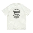 kumiconaShopのMinatoBurgerグッズ（ブラック） オーガニックコットンTシャツ