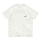 フレンチブルドッグうぱのいきむフレンチブルドッグ(リアル) Organic Cotton T-Shirt