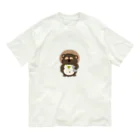 かしわざきの肥えたぬき Organic Cotton T-Shirt