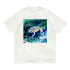 Fantastic FrogのFantastic Frog -White Ice Version- Organic Cotton T-Shirt