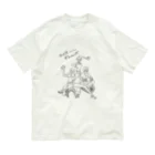 ハーモニクツのお店のライスギャルズ Organic Cotton T-Shirt