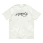 三毛猫時計店のバレンシアガー オーガニックコットンTシャツ