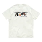 nozomiorideの【猫好き】うちのこ8にゃんず - 文字入り オーガニックコットンTシャツ