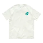 はとぽっぽのとりLeaf オーガニックコットンTシャツ