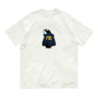 kbc3745のFBI penguin オーガニックコットンTシャツ