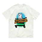犬グッズの店しえるぶるーの柴犬 in ショッピングカート Organic Cotton T-Shirt