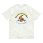 segasworksのゆるパラサウロロフス オーガニックコットンTシャツ